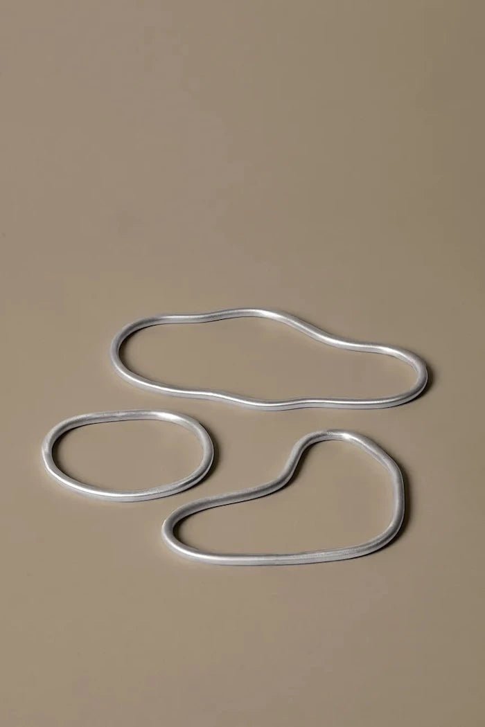 Ferm Living Alüminyum Sıcak Tencere Altlığı 25 x 14 x 0,6 cm