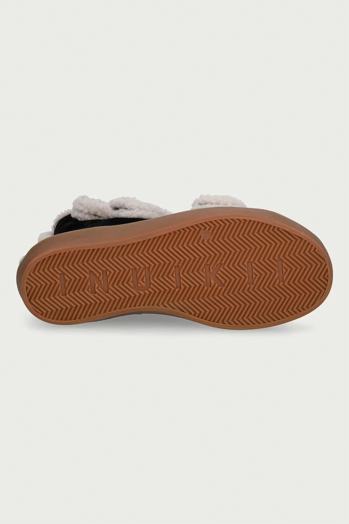 Inuikii Shearling Velcro High süet kadın spor ayakkabı