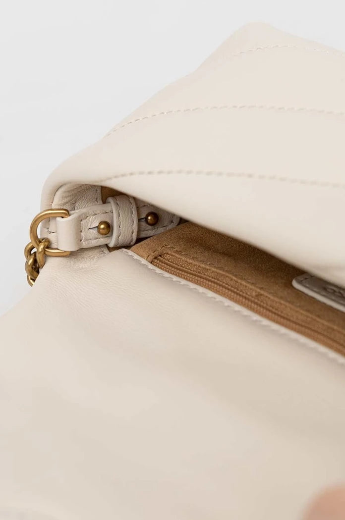 Pinko чанта crossbody дамска от кожа