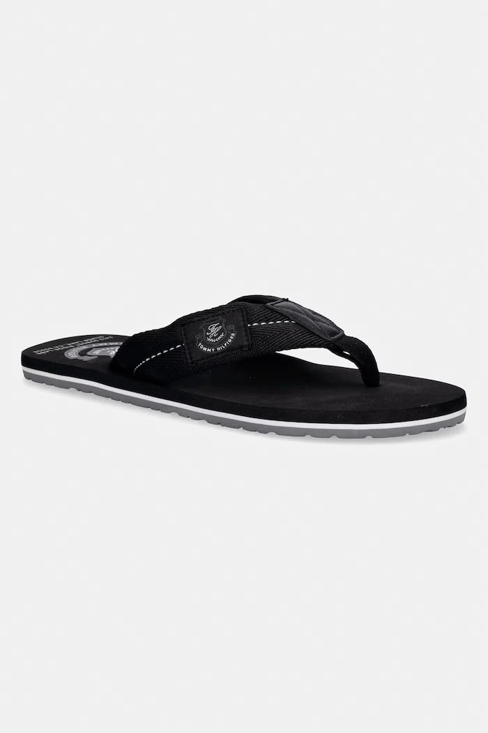Tommy Hilfiger Erkek Parmak Arası Terlik PATCH HILFIGER BEACH SANDAL