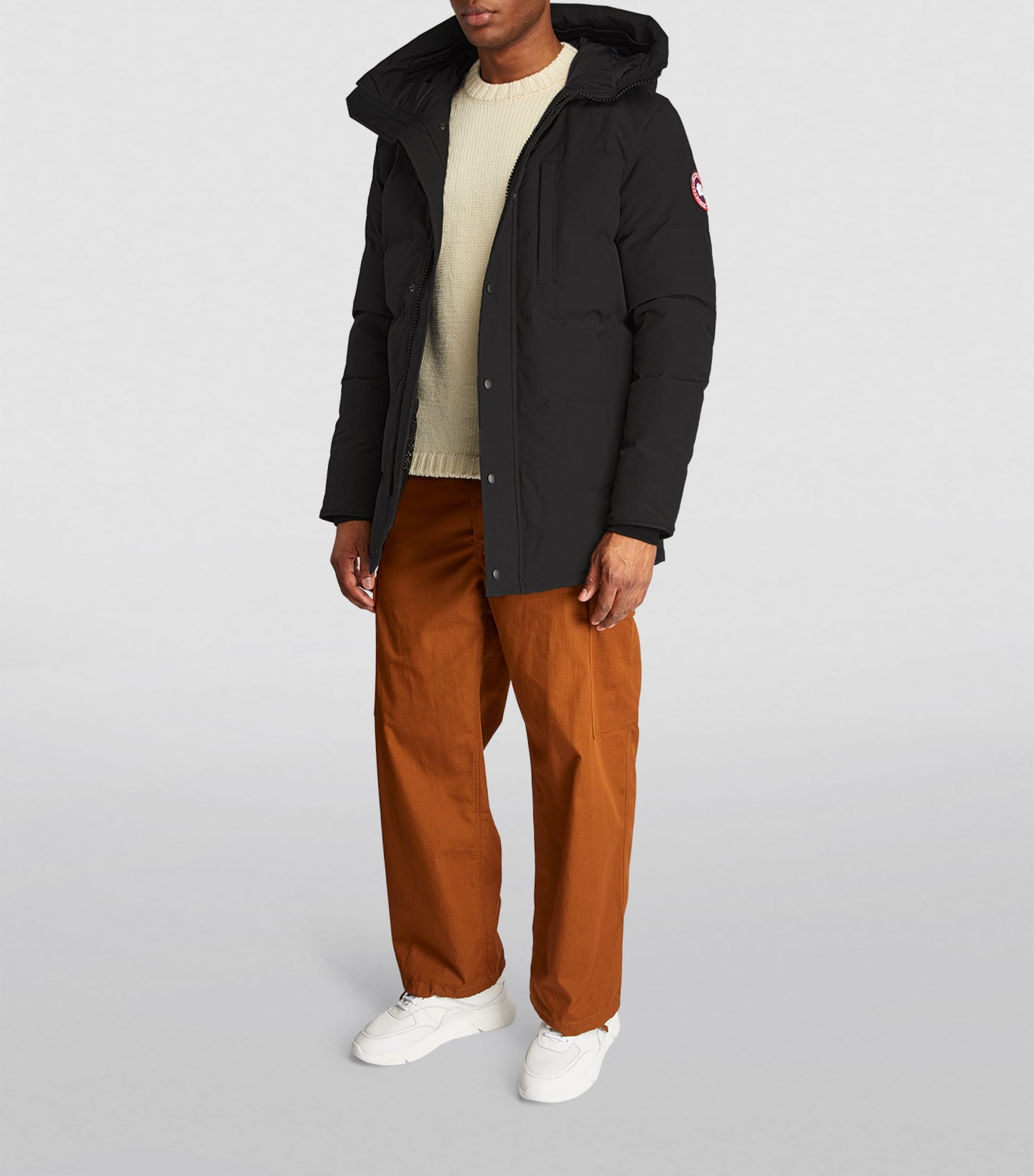 Canada Goose Black Padded Carson Parka Coat