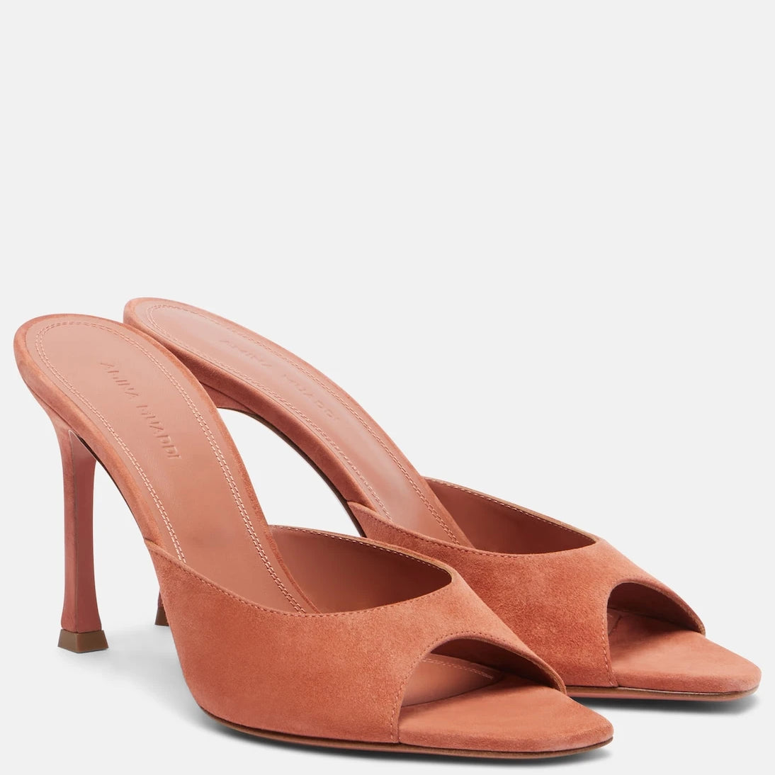 Amina Muaddi - Alexa suede mules