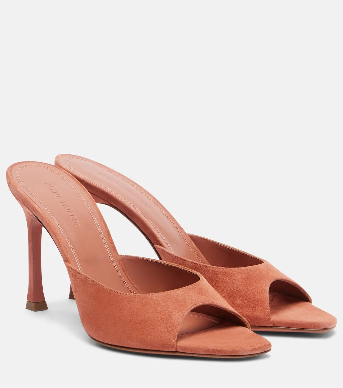 Amina Muaddi - Alexa suede mules