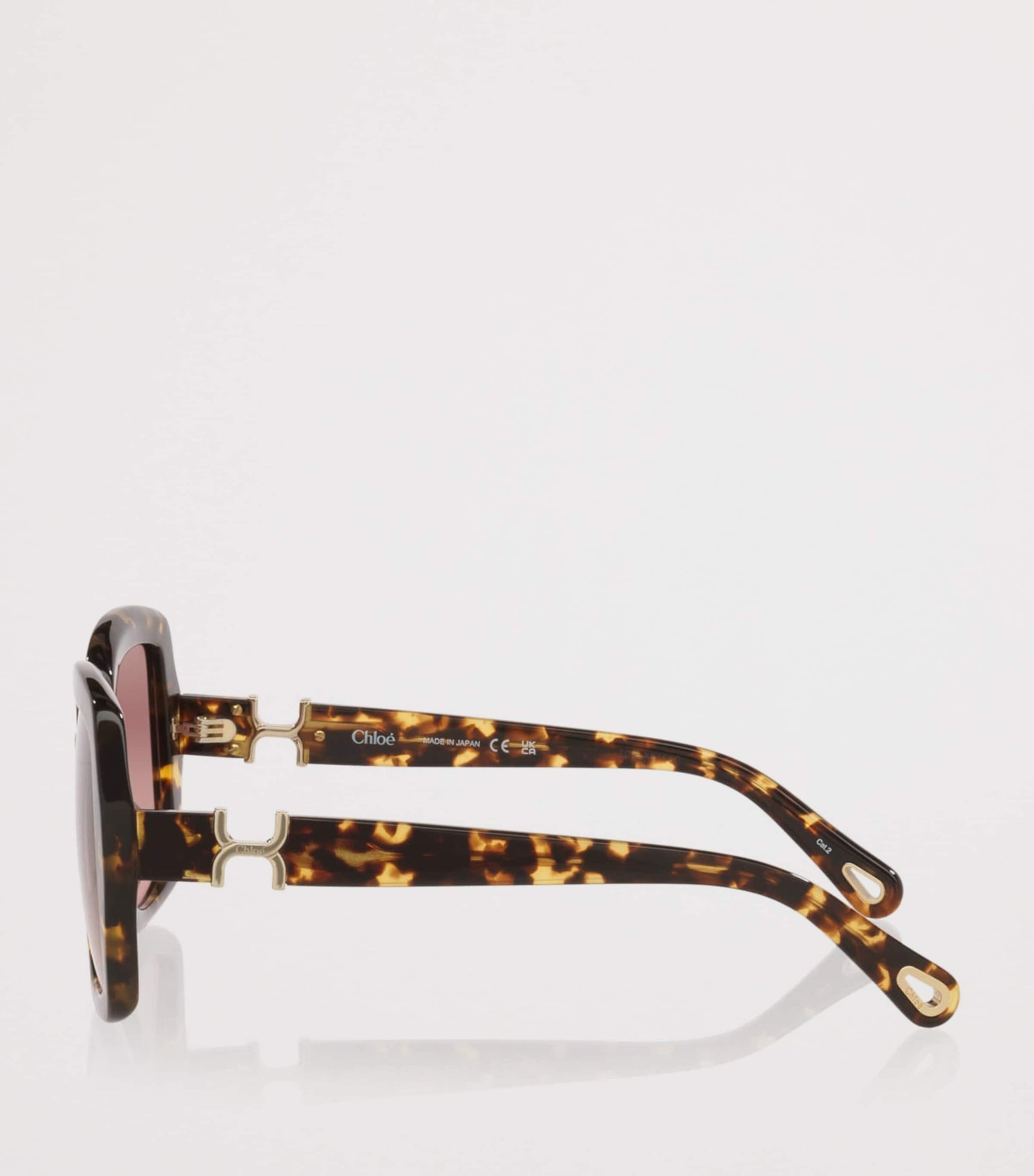 Brown CH0301S Rectangle Sunglasses