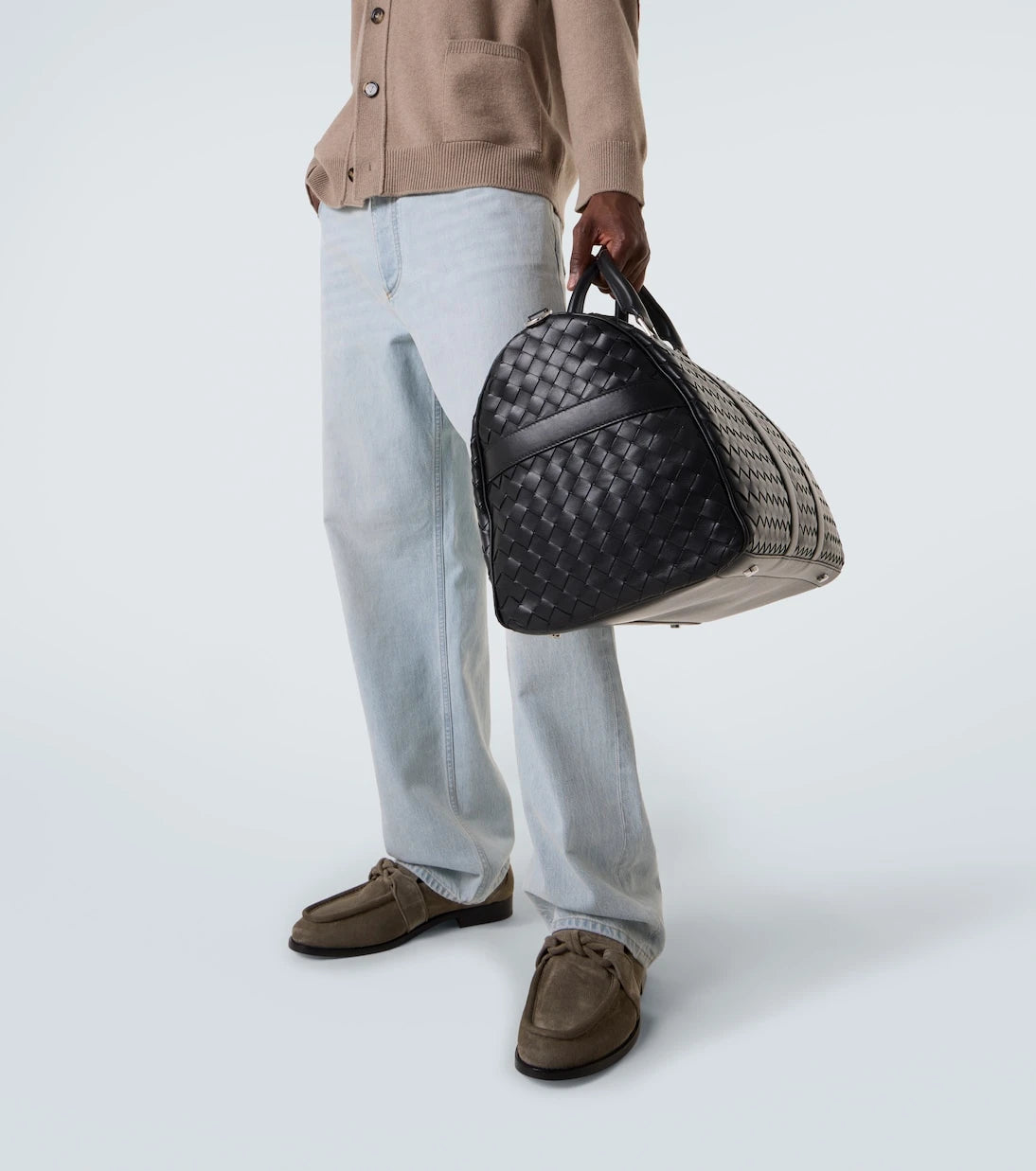 Bottega Veneta - Intrecciato leather duffel bag