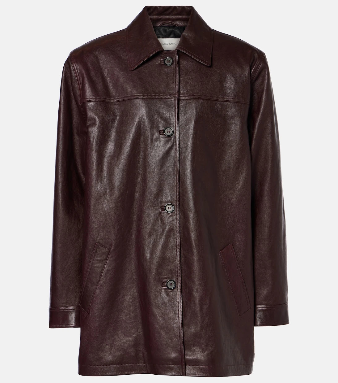 Magda Butrym - Oversized leather jacket