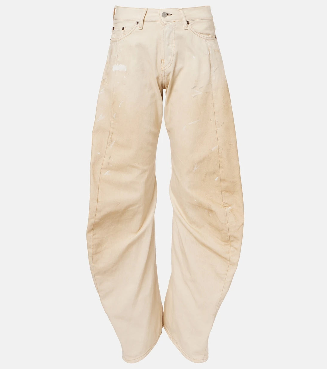 Acne Studios - 2006 distressed barrel-leg jeans