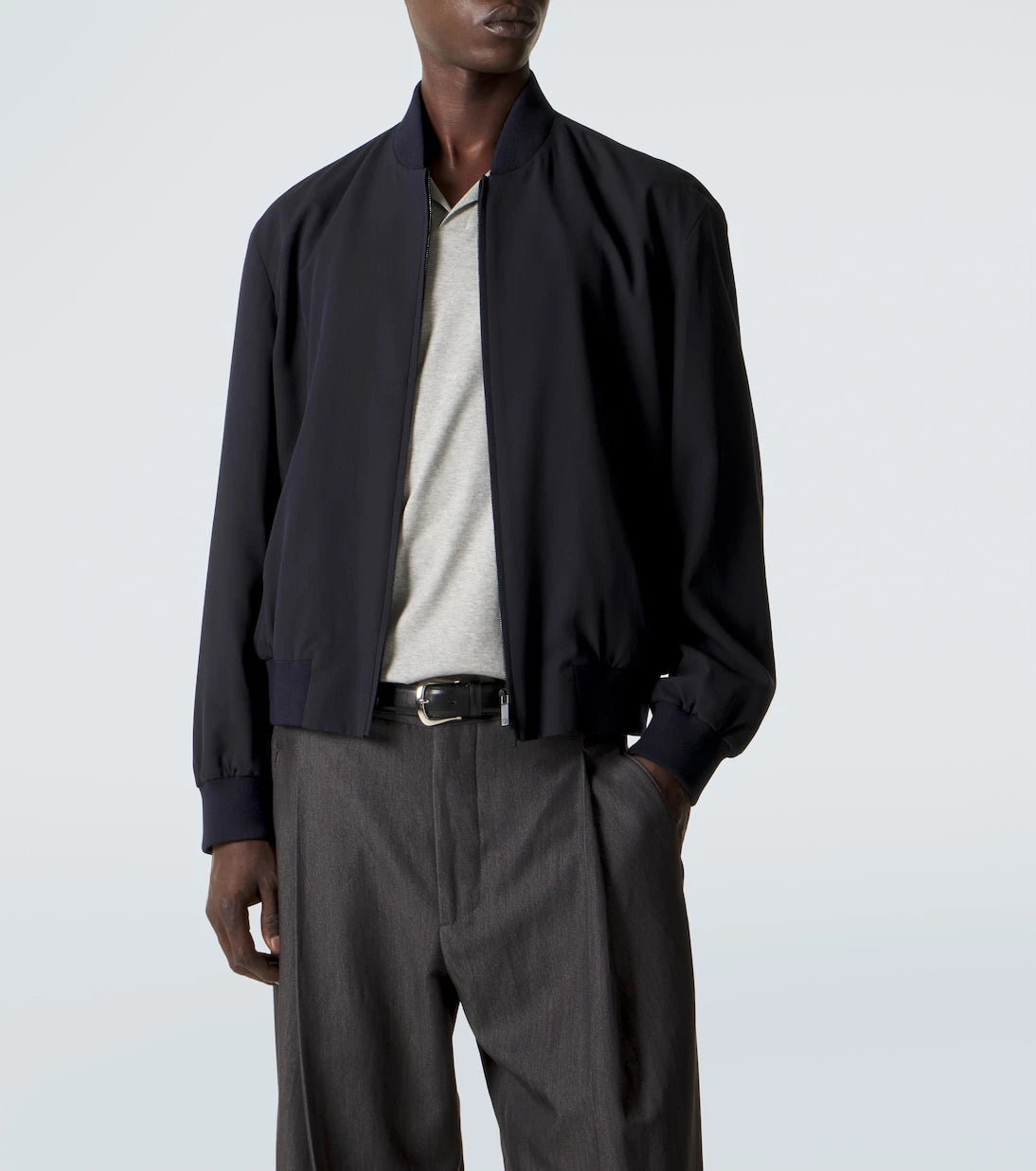 Giorgio Armani - Cotton-blend bomber jacket