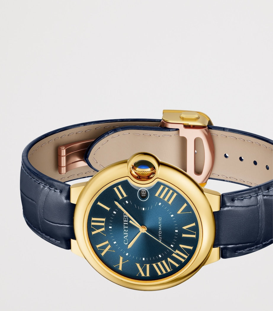 Yellow Gold Ballon Bleu de Cartier Watch 40mm