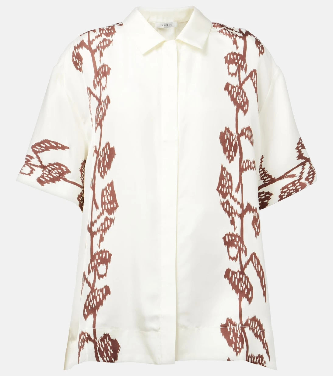 Asceno - Montauk silk twill shirt