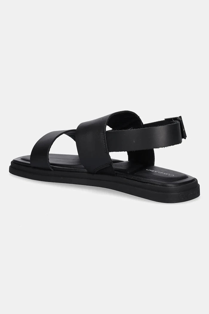 Кожени сандали Calvin Klein BACK STRAP W/ BUCKLE