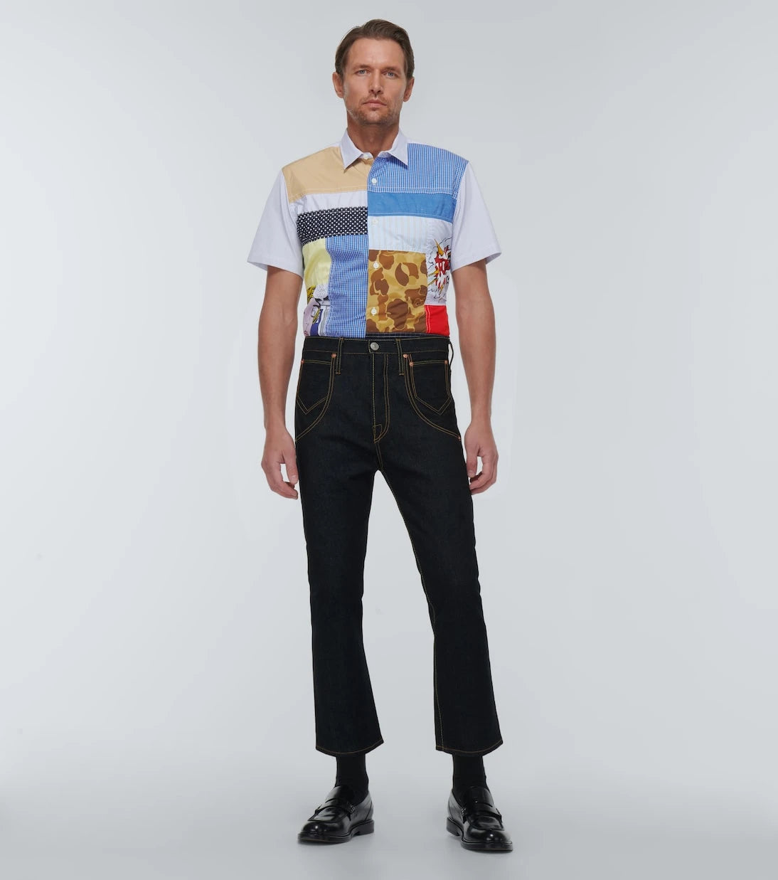 Junya Watanabe - x  Roy Lichtenstein cotton shirt