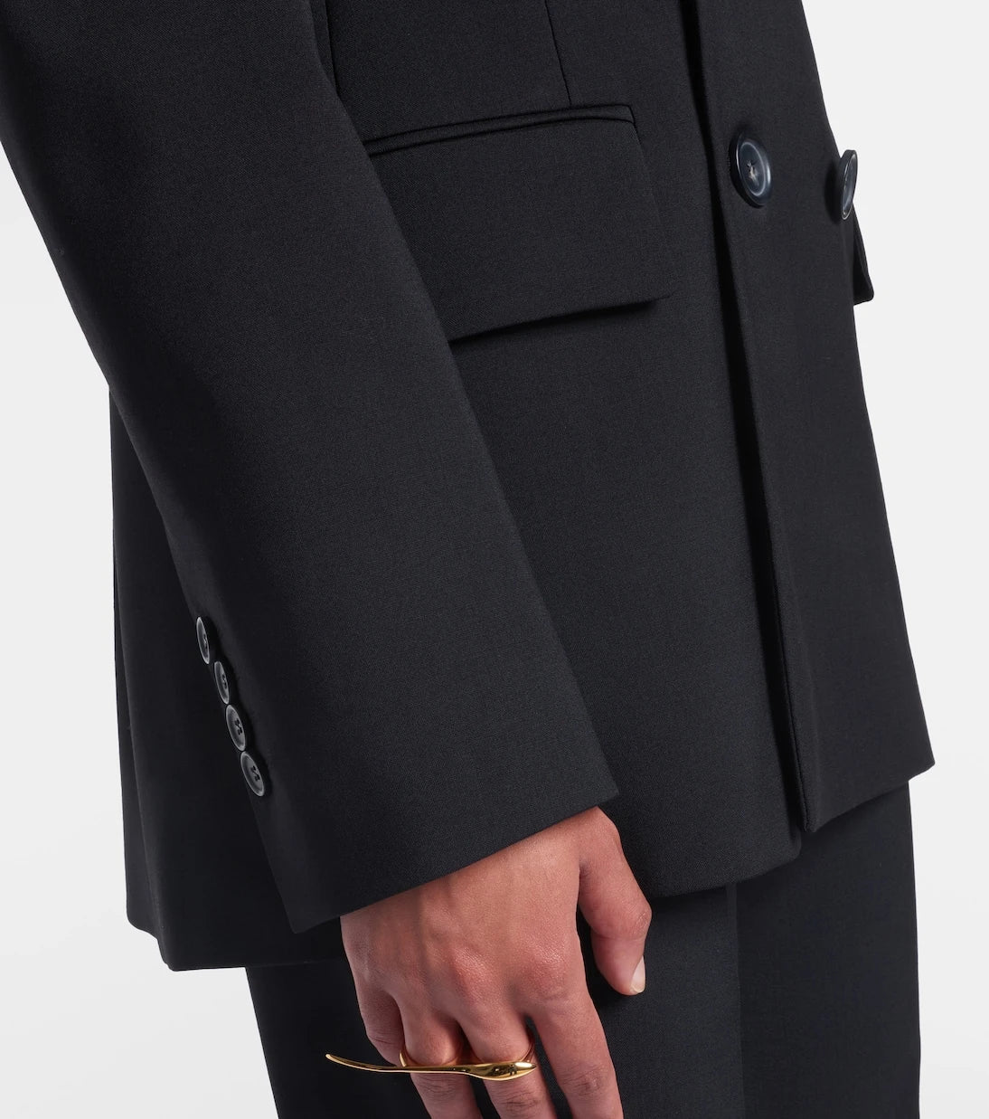 Sportmax - Adamo double-breasted wool blazer