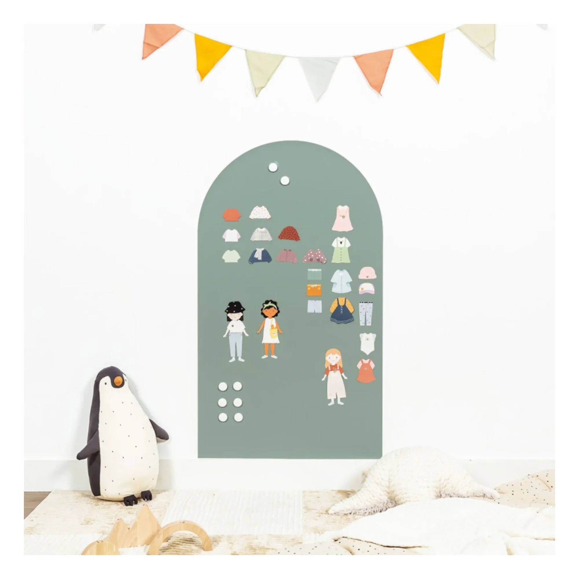 Ferflex - Magnetic game Silhouettes to dress