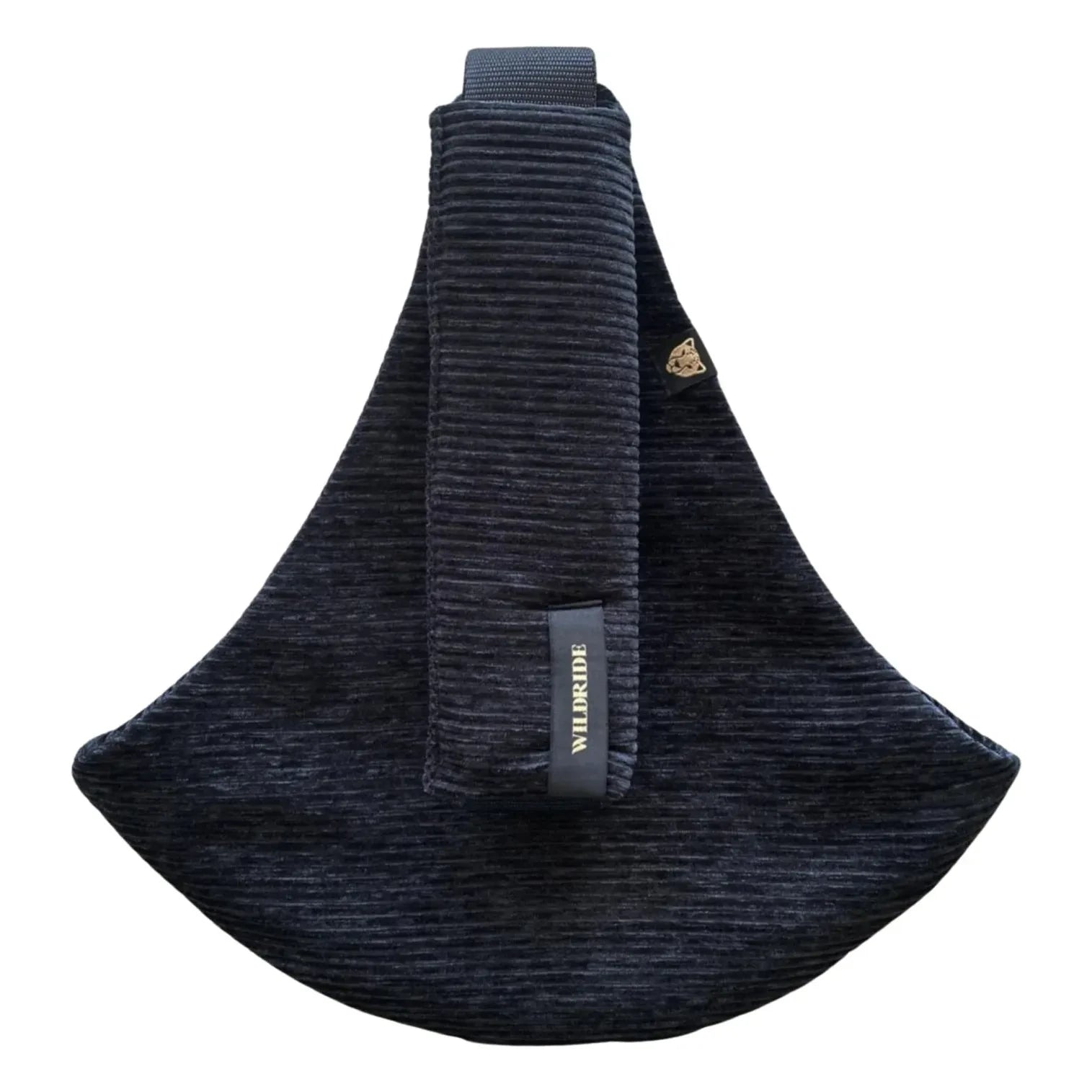 Wildride - Corduroy baby carrier | Black