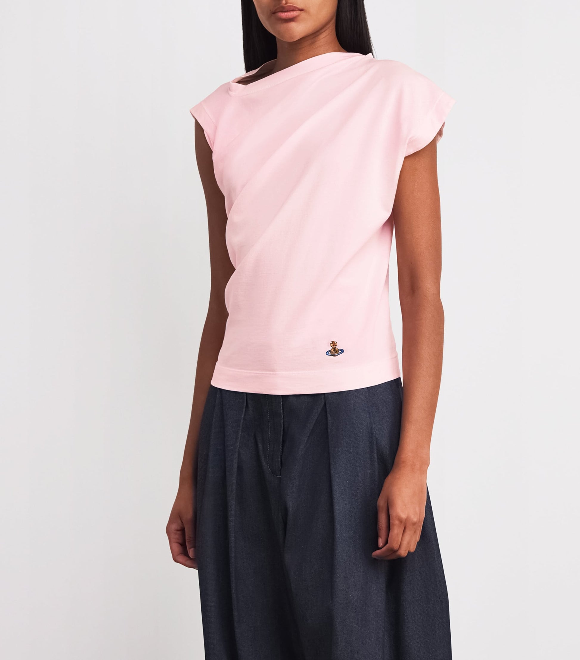 Cotton Asymmetric Orb Hebo Top