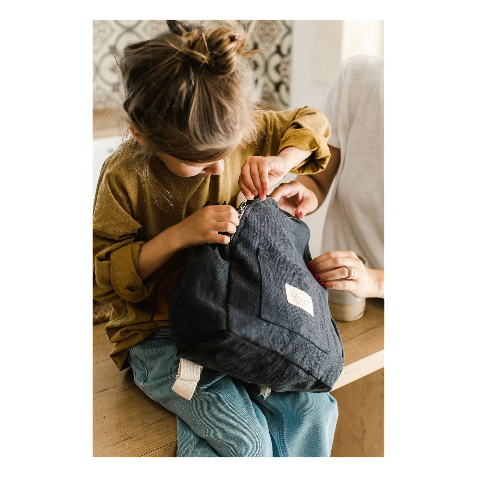 Adorna - Alexia Backpack | Navy blue