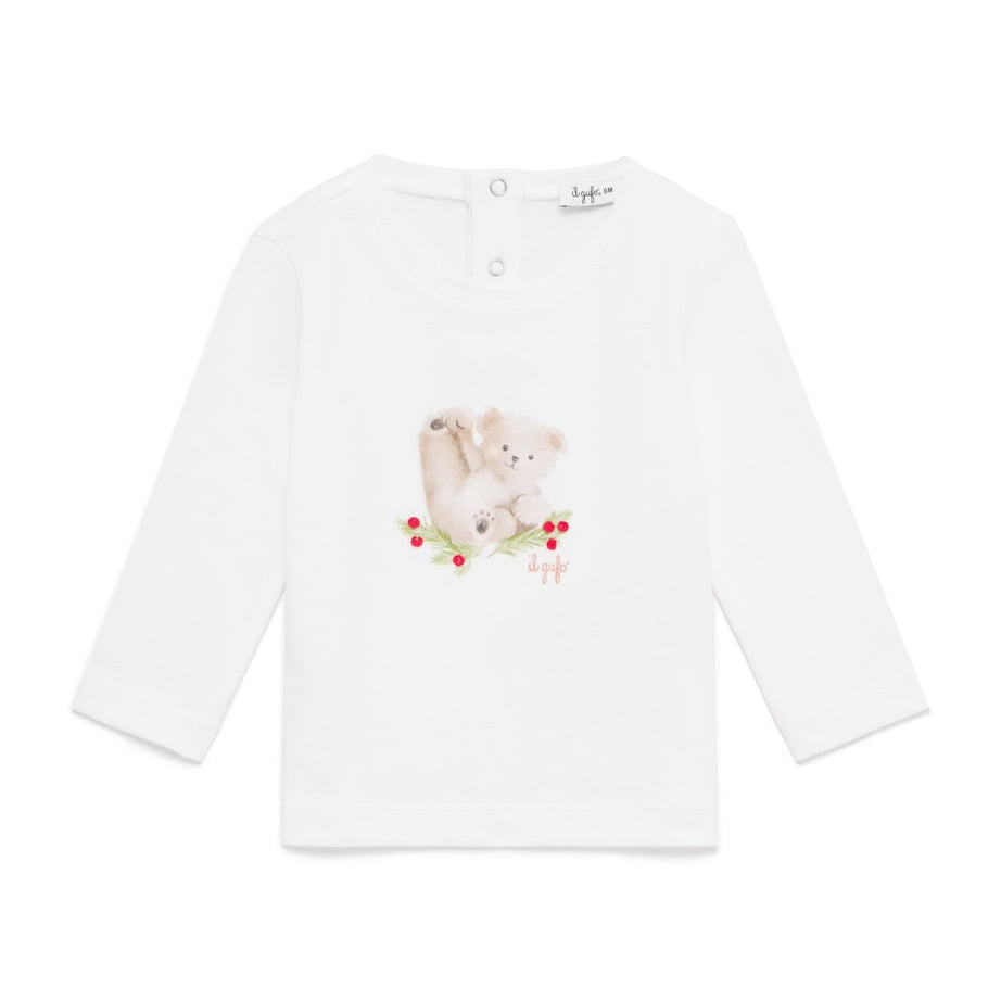 Cotton Bear Long-Sleeve T-Shirt (6-36 Months)