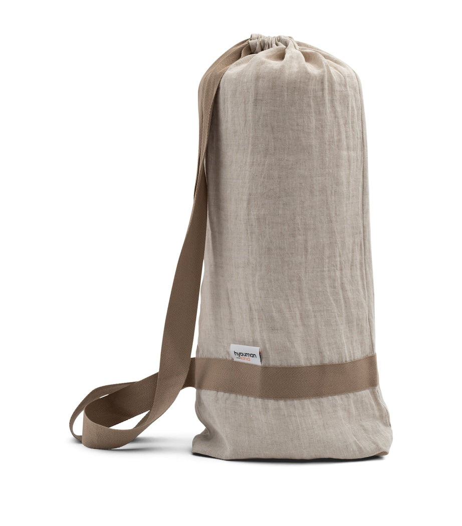 HYOUMANKIND Boost Pillow with Silk Pillowcase (20cm x 47cm)