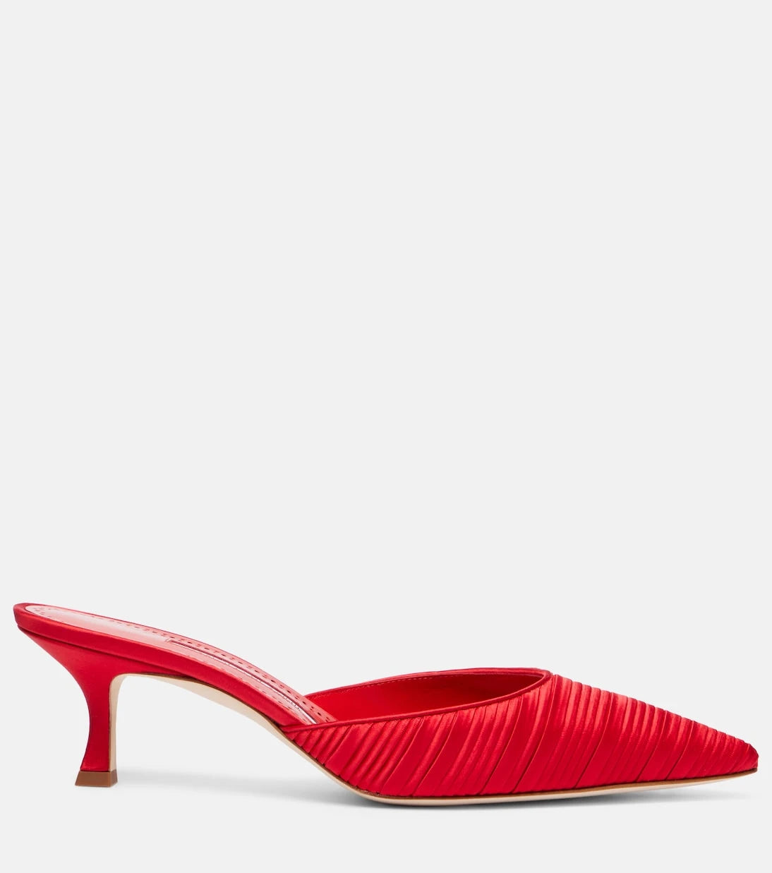 Manolo Blahnik - Carolyne 50 satin muels