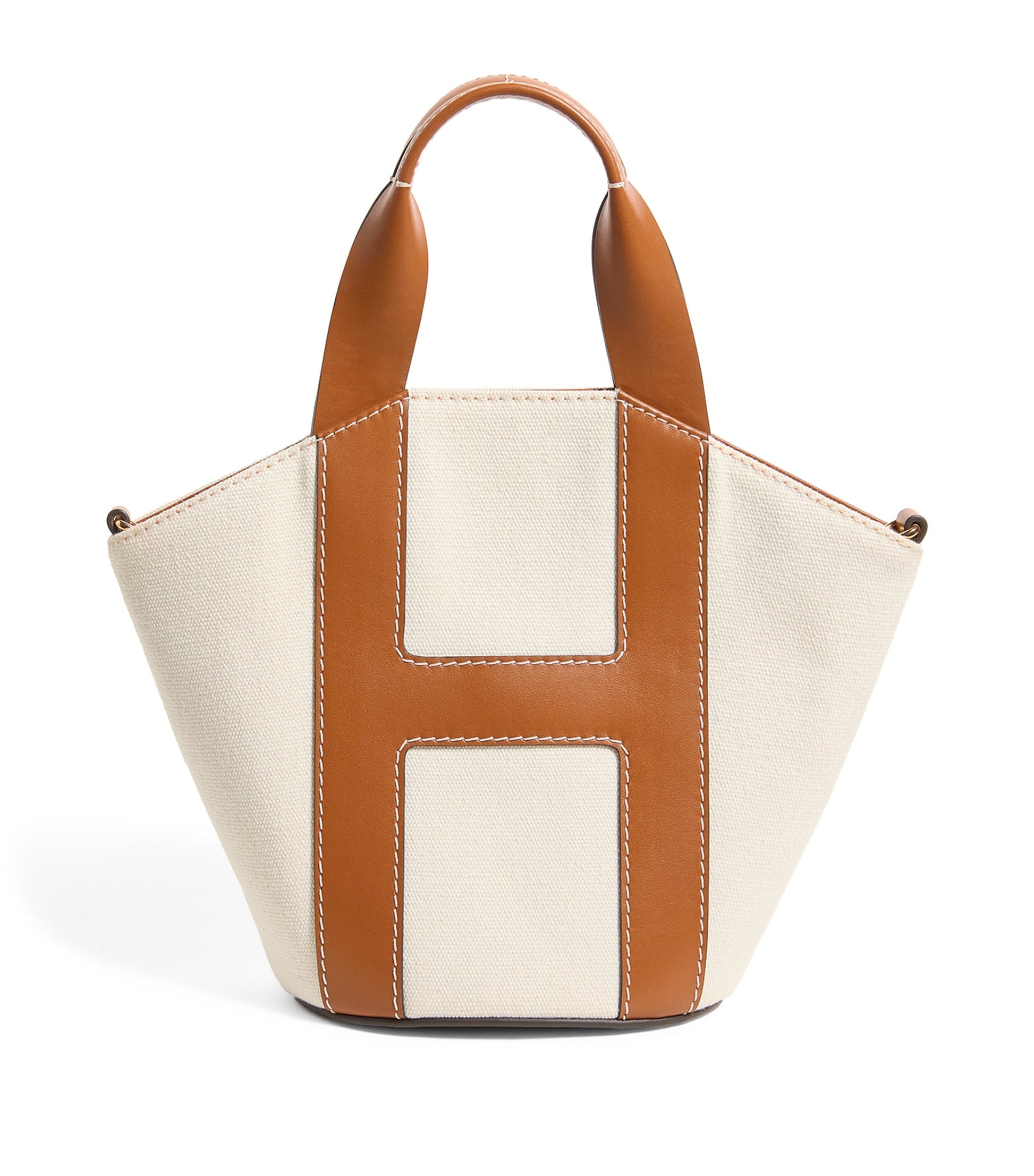 Ivory Grab Canvas Tote Bag