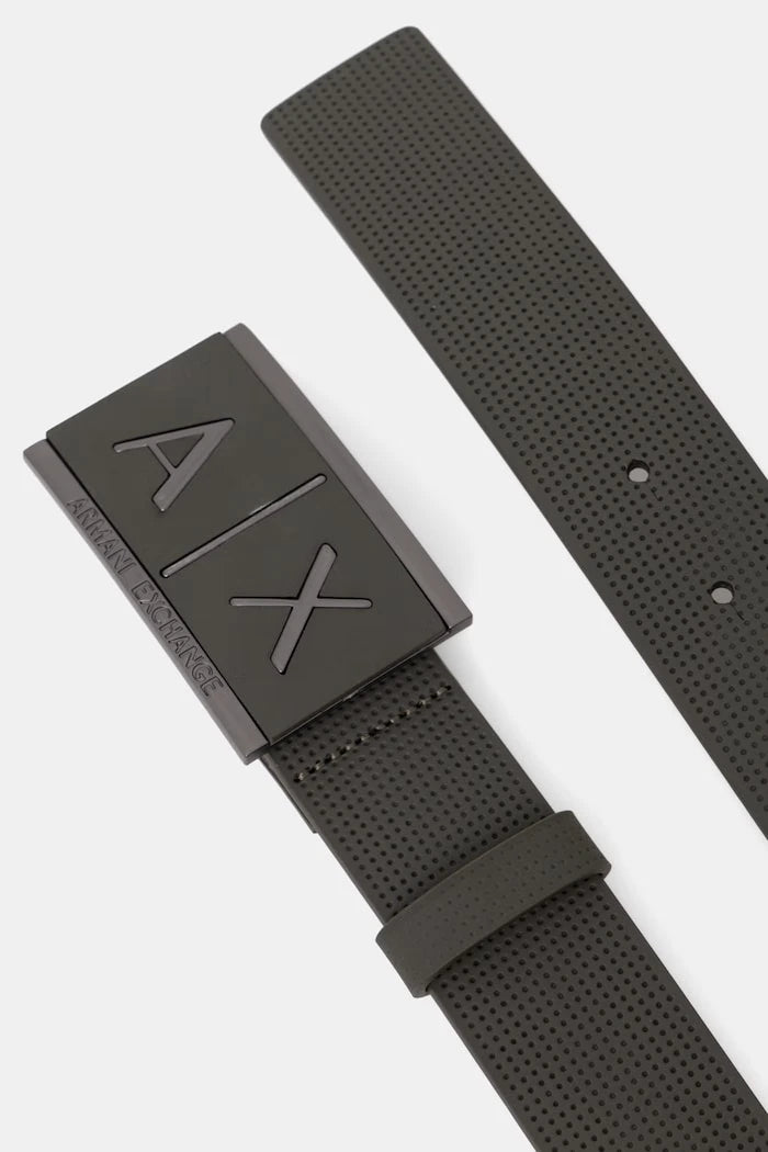 Armani Exchange колан мъжки от кожа