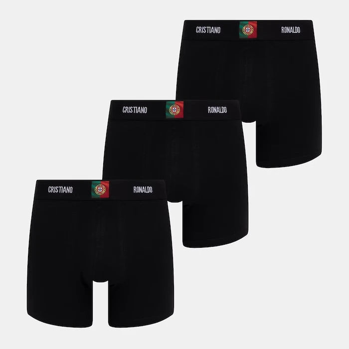 CR7 Cristiano Ronaldo pamuklu erkek boxer WORLD CUP 26 3'lü