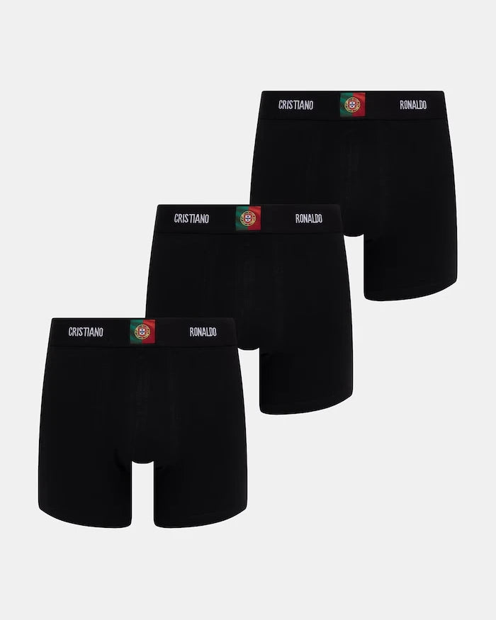 CR7 Cristiano Ronaldo pamuklu erkek boxer WORLD CUP 26 3'lü