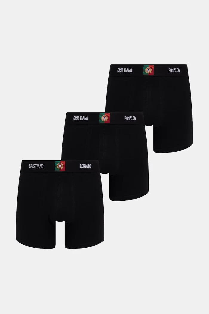 CR7 Cristiano Ronaldo pamuklu erkek boxer WORLD CUP 26 3'lü