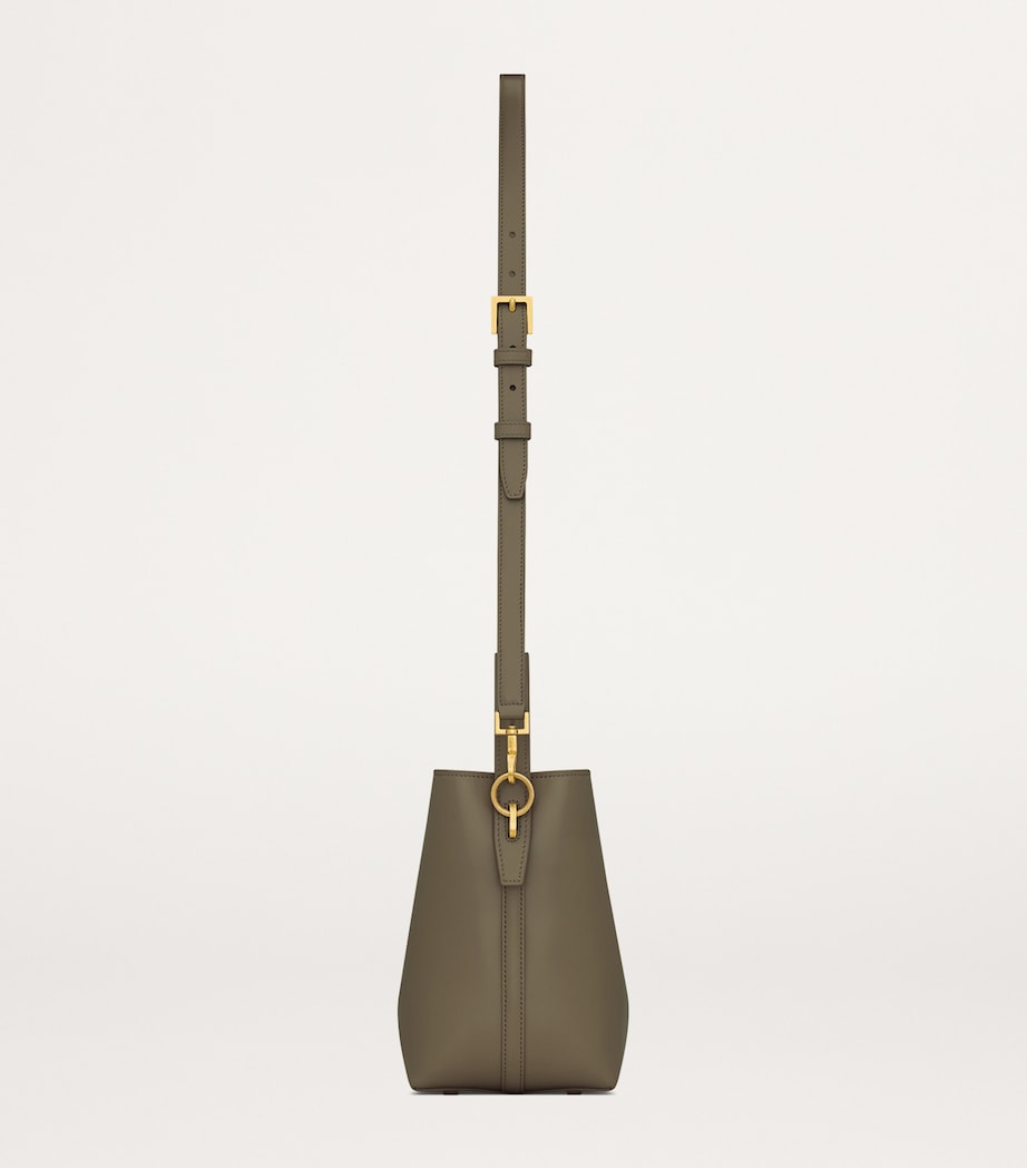 Saint Laurent Green Calfskin Le 37 Bucket Bag