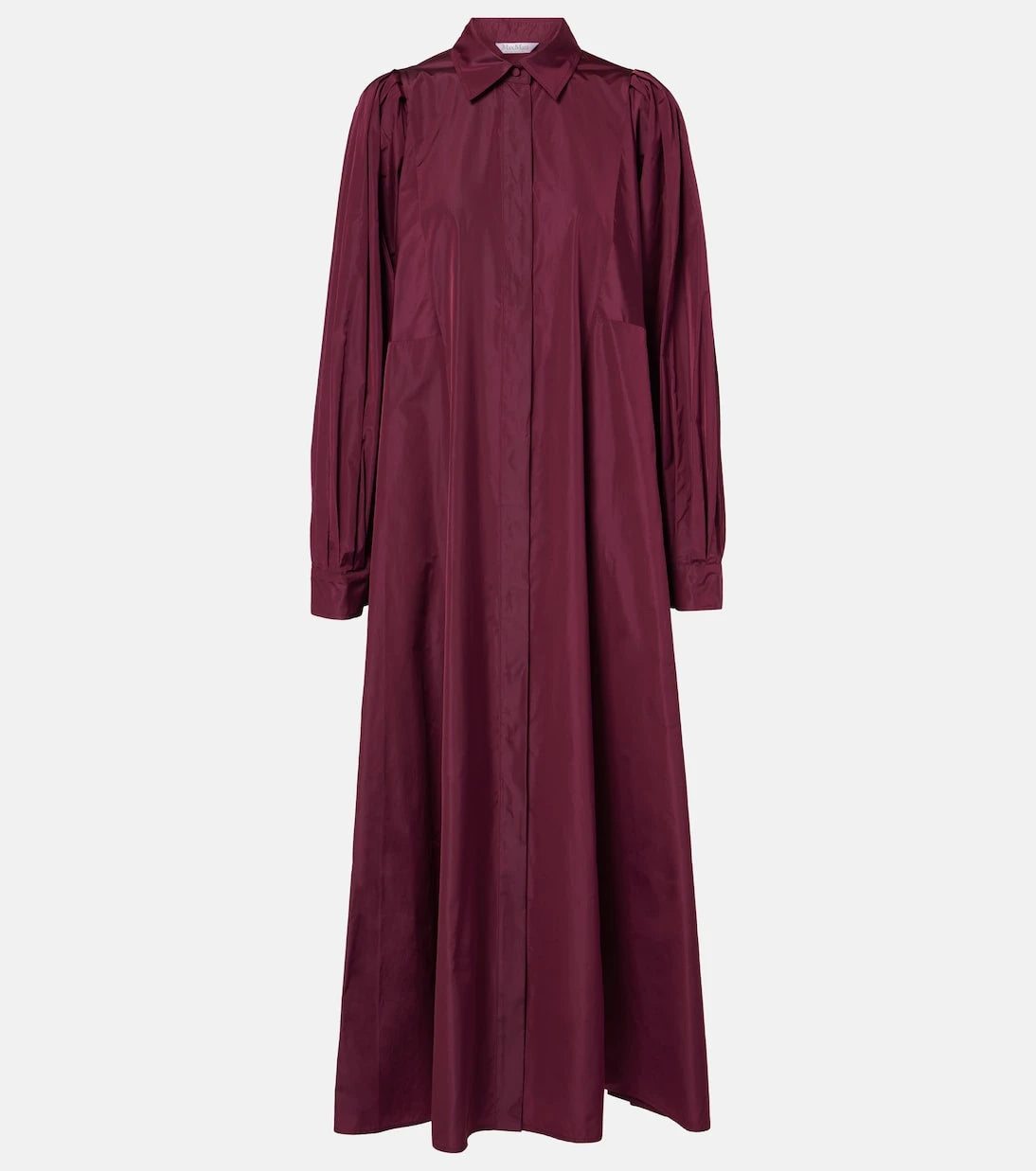 Max Mara - Pucci pleated taffetta maxi dress