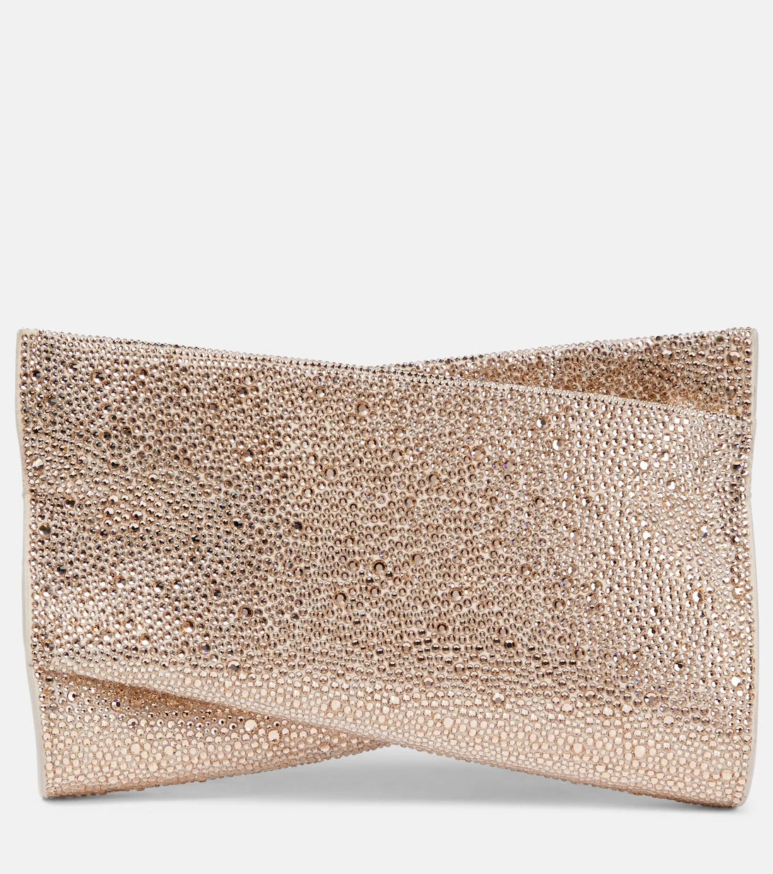 Christian Louboutin - Loubitwist Small embellished clutch