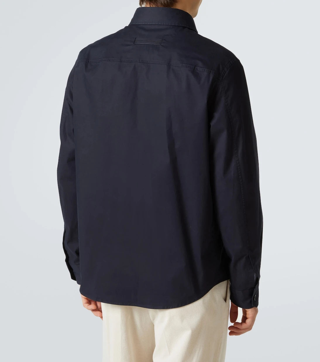 Zegna - قميص من مزيج القطن