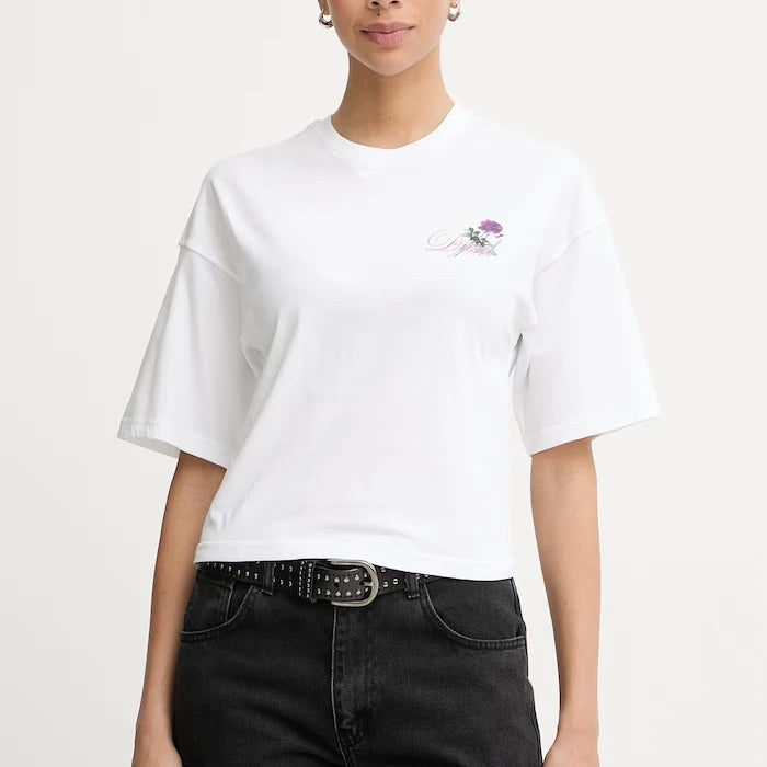 Diesel къс топ дамски памучен T-CROPYN