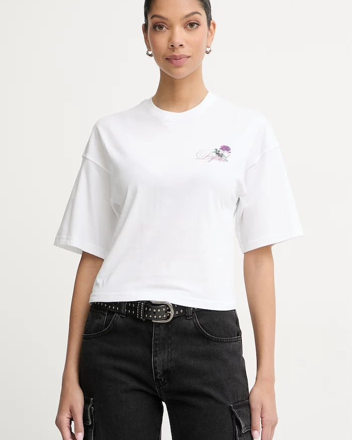 Diesel къс топ дамски памучен T-CROPYN