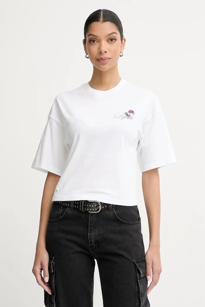 Diesel къс топ дамски памучен T-CROPYN