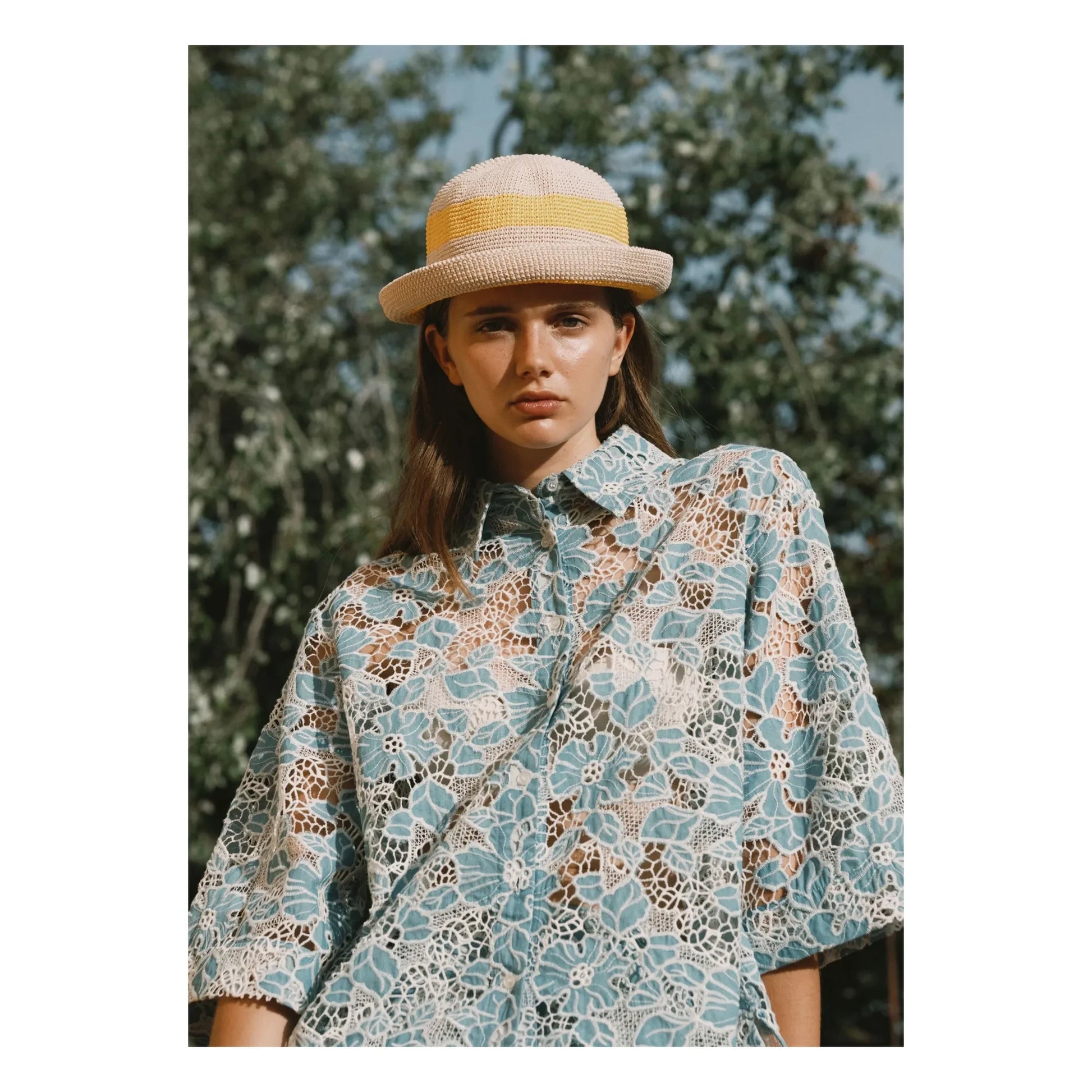 The Tiny Big Sister - Cotton shirt | Blue