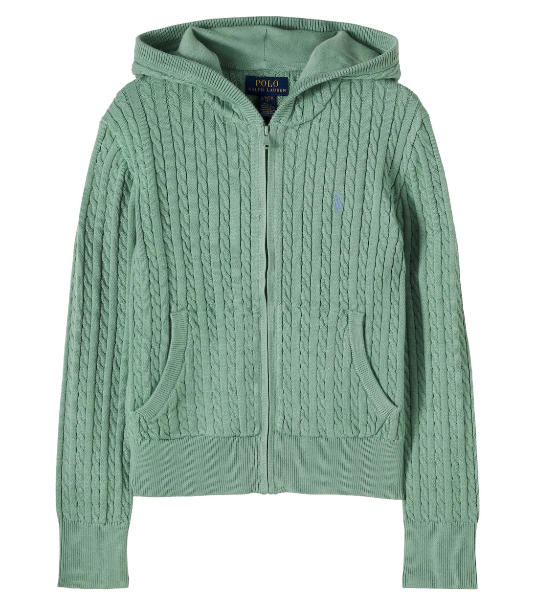 Polo Ralph Lauren Kids - كارديغان قطني بنقشة كابل