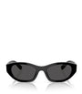 Black Acetate Square MUA03S Sunglasses