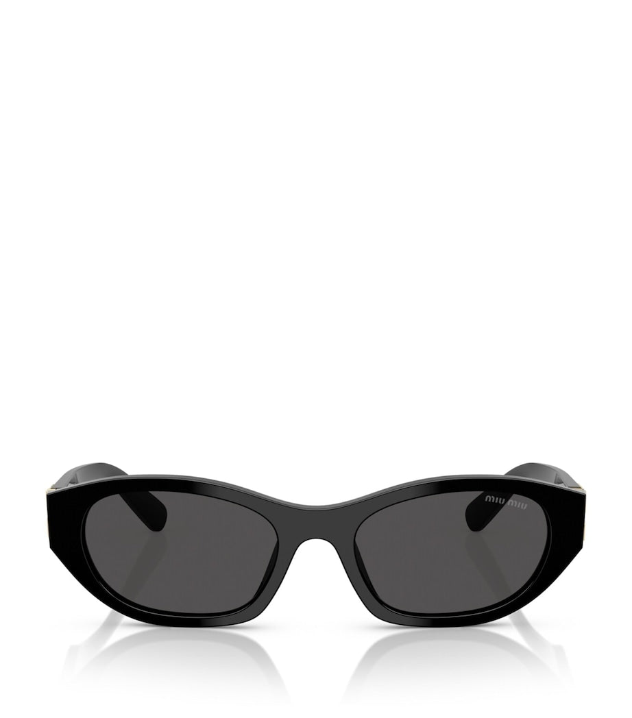 Black Acetate Square MUA03S Sunglasses