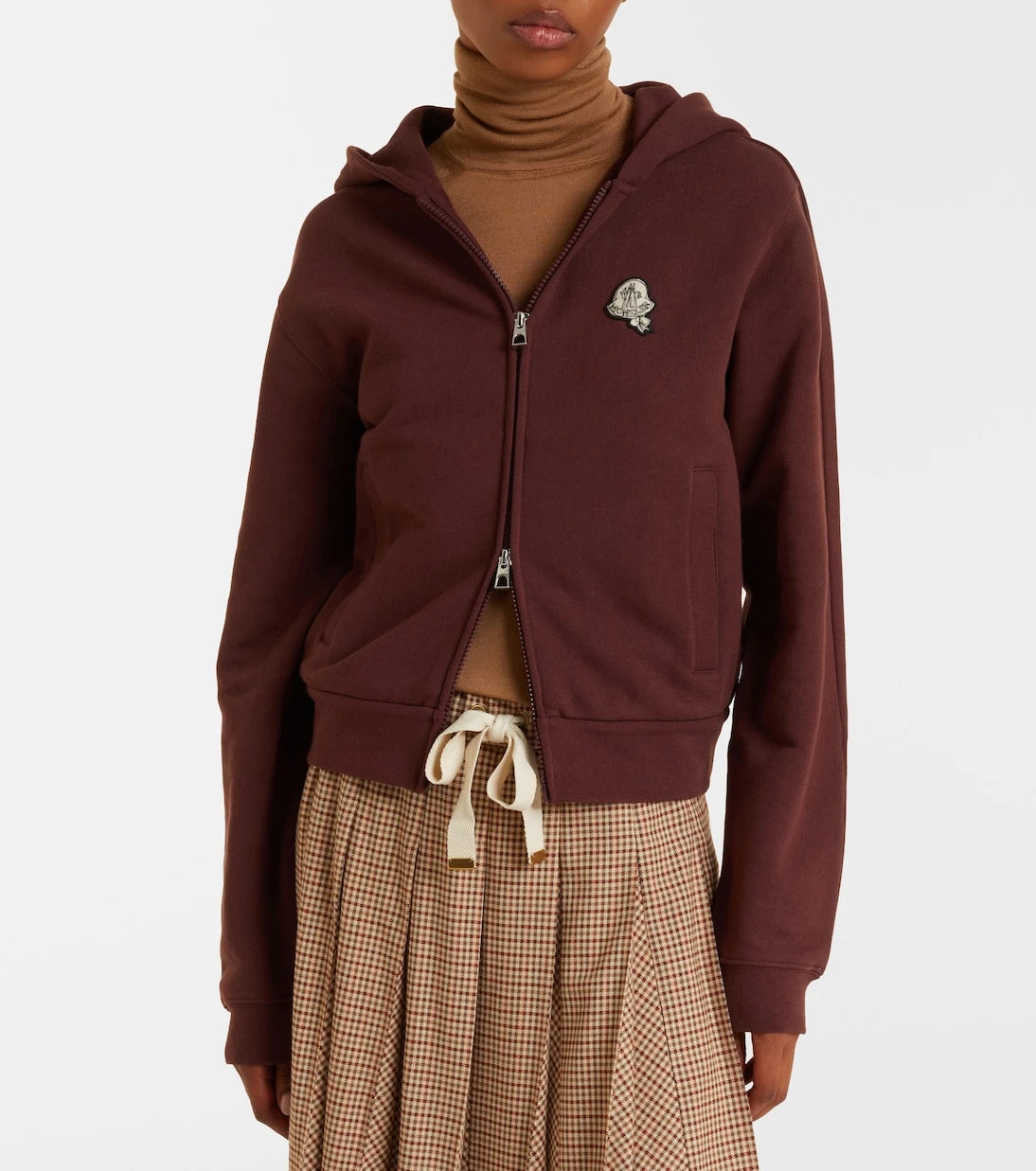 Moncler - Cotton zip-up hoodie