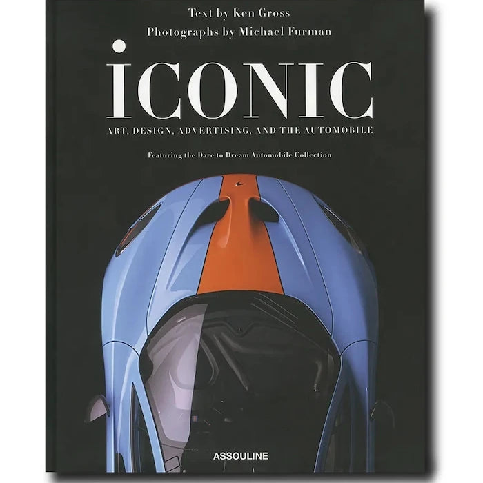 Assouline фото книга Iconic: Art, Design, Advertising, and the Automobile (Resized), Miles S. Nadal