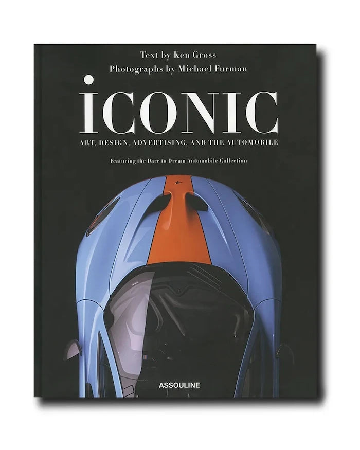 Assouline фото книга Iconic: Art, Design, Advertising, and the Automobile (Resized), Miles S. Nadal