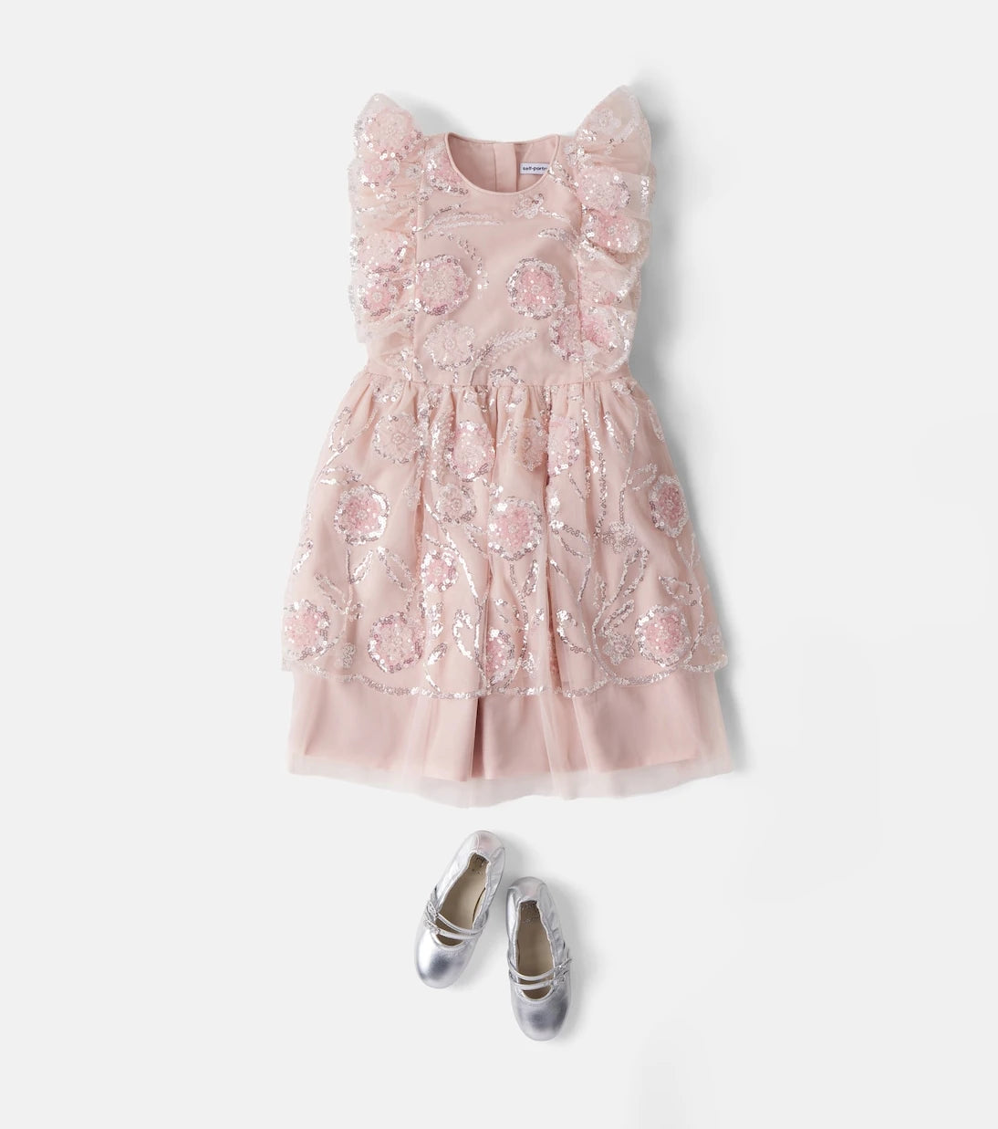 Self-Portrait Kids - Sequined dress
