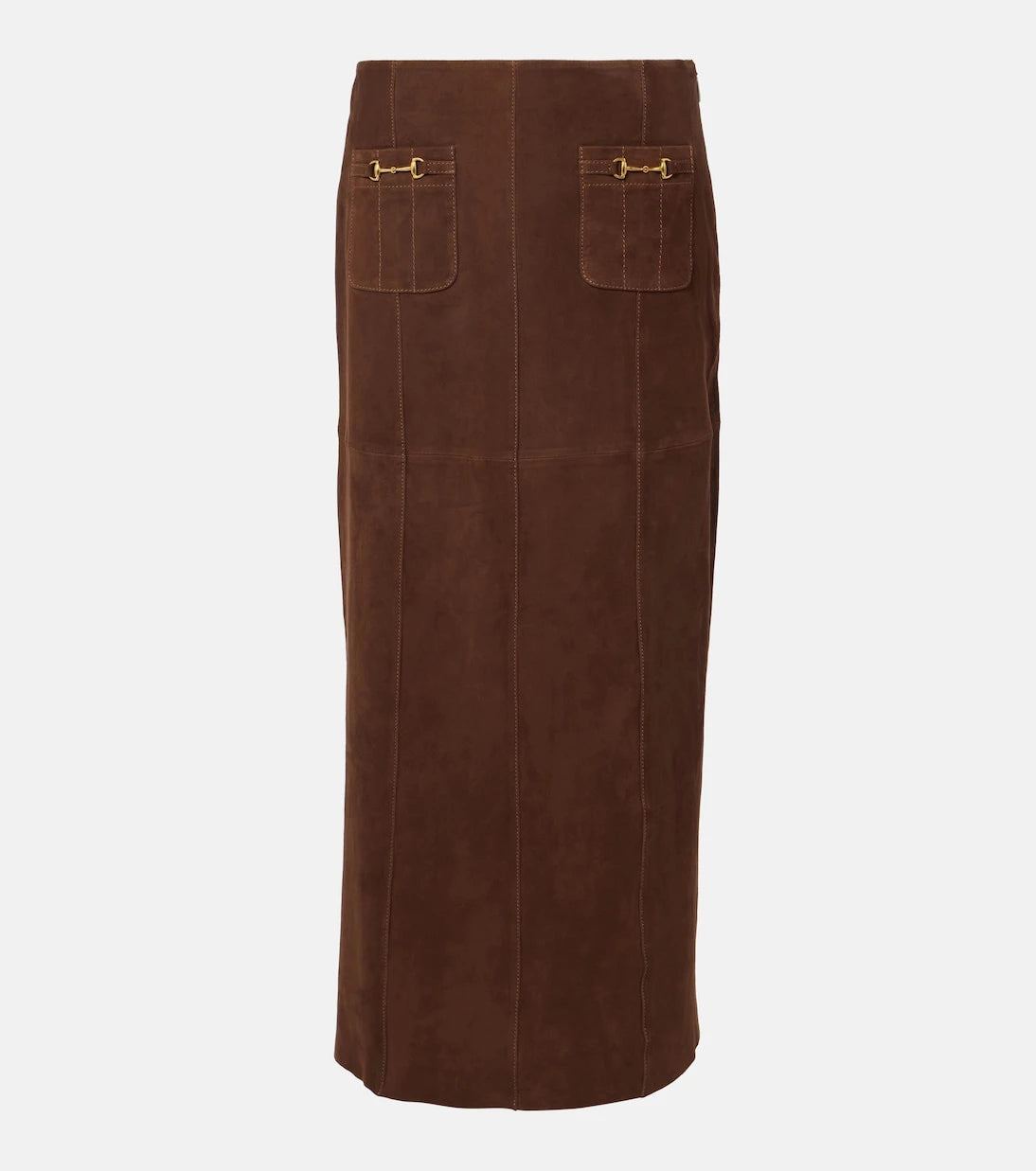 Rixo - Edwina suede skirt