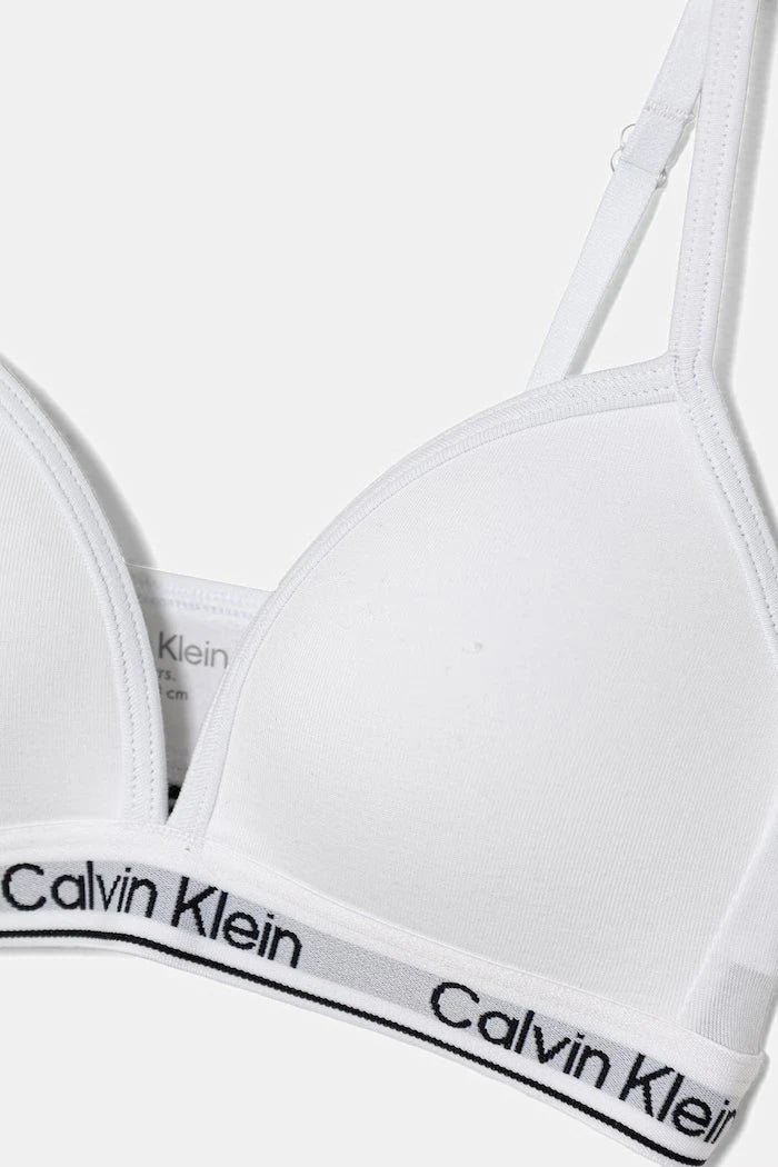 Calvin Klein Underwear Çocuklar İçin Pamuk ve Elastan Üçgen Sütyen