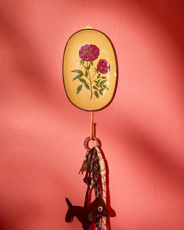 Rice metal duvar askısı 25 x 12 cm