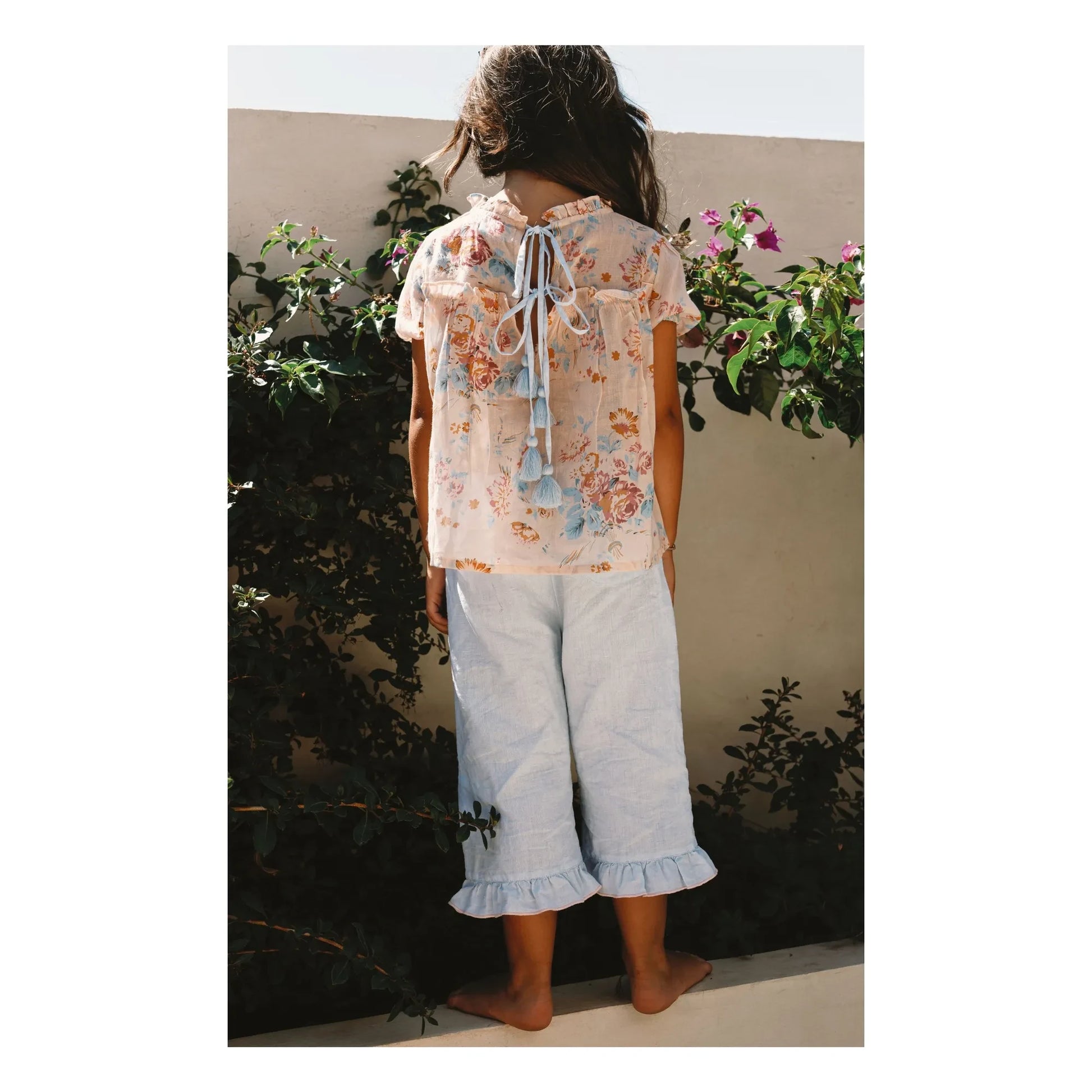 Lilinoa - Léon Linen pants | Light blue