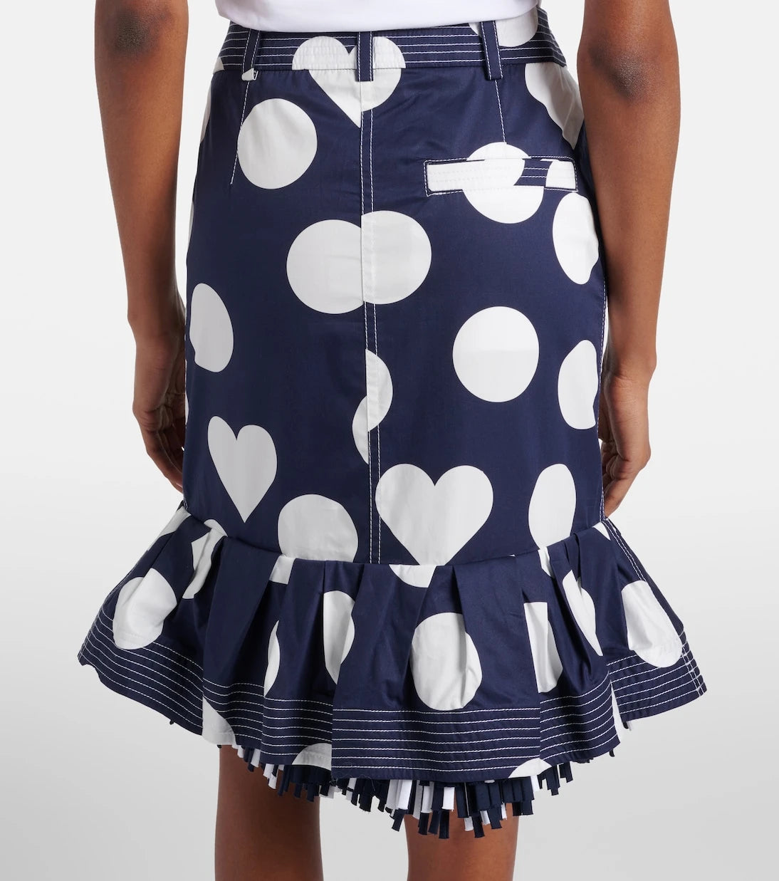 Jacquemus - Cabana printed cotton poplin miniskirt