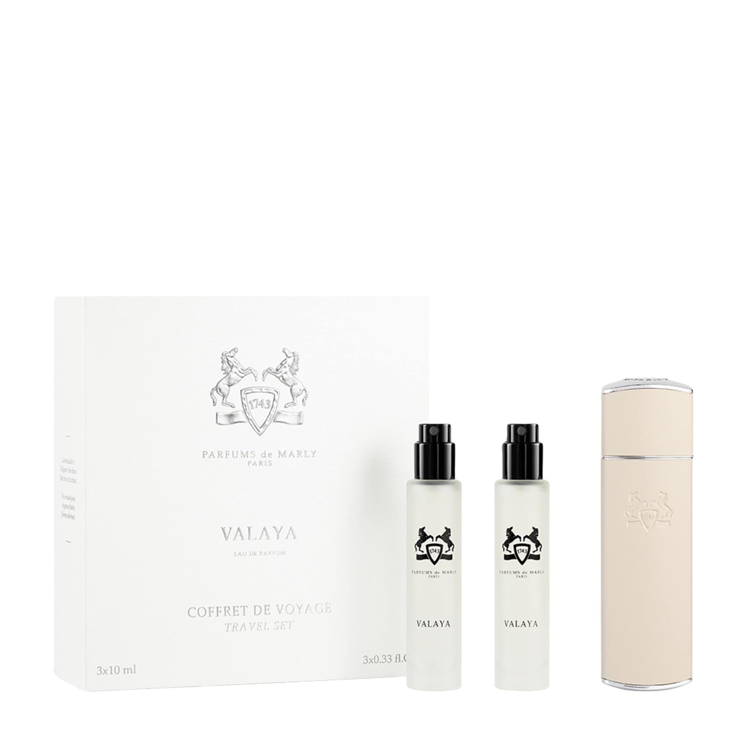 Valaya Eau De Parfum Sprays and Case Travel Set (3 x 10ml)